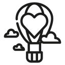 Valentines,Airship,Hot air balloon,Romantic,Transport,Love ok 